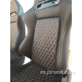 Asiento de carreras de cuero de PVC con espuma viscoelástica